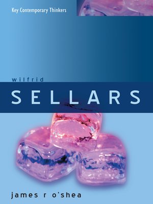cover image of Wilfrid Sellars